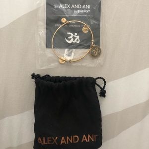 Alex and Ani OM Charm Bangles (2 available)